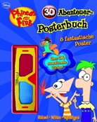 Walt Disney - Phineas und Ferb - 3D Abenteuer-Posterbuch