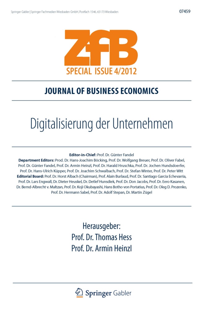 Heinzl, Heinzl, Armin Heinzl, Thoma Hess, Thomas Hess - Digitalisierung der Unternehmen