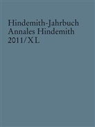 Frankfurt/Main Hindemith-Institut - Hindemith-Jahrbuch. Bd.40/2011