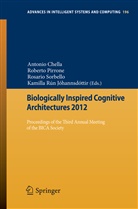 Antonio Chella, Kamilla Rún Jóhannsdóttir, Robert Pirrone, Roberto Pirrone, Rosario Sorbello, Rosario Sorbello et al - Biologically Inspired Cognitive Architectures 2012