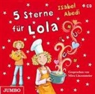 Isabel Abedi, Mira Linzenmeier - 5 Sterne für Lola, 4 Audio-CDs (Audiolibro)
