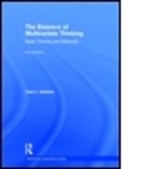 Lisa L. Harlow, Lisa L. (University of Rhode Island Harlow, Harlow Lisa L. - Essence of Multivariate Thinking