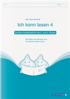 Katrin Langhans, sternchenverlag GmbH, sternchenverla GmbH, sternchenverlag GmbH - Ich kann lesen 4, Schüler-Arbeitsheft für die 2. und 3. Klasse