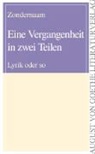 Zondernaam - Eine Vergangenheit in zwei Teilen