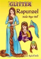 Eileen Miller, Eileen Rudisill Miller - Glitter Rapunzel Sticker Paper Doll