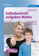 Somme, Sommer, Markus Sommer, Sandr Sommer, Sandra Sommer - Selbstkontrollaufgaben Mathe 3./4. Klasse