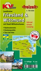 Sascha René Tacken, Kommunalverlag Tacken e.K. - KVplan-Freizeit-Reihe: Friesland/Wittmund Landkreise mit Wilhelmshaven