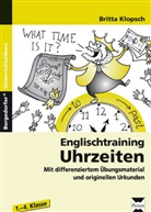 Britta Klopsch - Englischtraining: Uhrzeiten