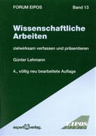 Günter Lehmann - Wissenschaftliche Arbeiten