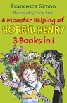 Tony Ross, Francesca Simon, Tony Ross - A Monster Helping of Horrid Henry 3-in-1