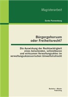 Eerke Pannenborg - Bürgergehorsam oder Freiheitsrecht?