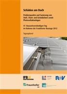 Walter Holzapfel, Stefa Horschler, Stefan Horschler, Stefa Ibold, Stefan Ibold, Thomas Köder... - Schäden am Dach. Problempunkte und Sanierung von Steil-, Flach- und Gründächern sowie Photovoltaikanlagen.