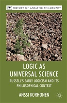 A Korhonen, A. Korhonen, Anssi Korhonen, KORHONEN ANSSI - Logic As Universal Science