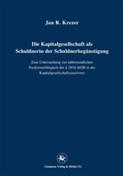 Jan R Krezer, Jan R. Krezer - Die Kapitalgesellschaft als Schuldnerin der Schuldnerbegünstigung