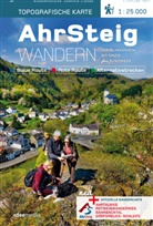 Olaf Goebel, Uw Schöllkopf, Uwe Schöllkopf - AhrSteig Wandern - Topografische Wanderkarte 1:25000