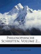 Moses Mendelssohn - Philosophische Schriften, Zweiter Band, 1784