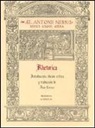 Antonio De Nebrija - Retórica : introducción, edición crítica y traducción de Juan Lorenzo