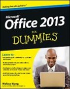 Wang, Wallace Wang - Office 2013 for Dummies