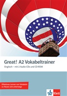 Great! A2: Great! A2 - Vokabeltrainer, m. 2 Audio-CDs u. CD-ROM