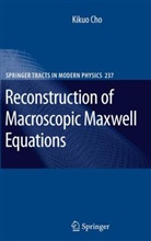 Kikuo Cho - Reconstruction of Macroscopic Maxwell Equations