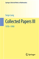 Serge Lang - Collected Papers III