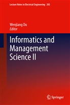 Wenjian Du, Wenjiang Du - Informatics and Management Science II