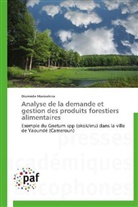 Diomède Manirakiza, Manirakiza-d - Analyse de la demande et gestion