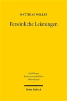 Matthias Weller - Persönliche Leistungen