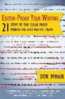 Don McNair, MCNAIR DON - Editor-Proof Your Writing