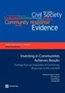 Rene Bonnel, Rene/ Rodriguez-Garcia Bonnel, N&amp;apos jie, Ndella Njie, Rosalia Rodriguez-Garcia, David Wilson - Investing in Communities Achieves Results