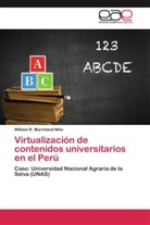 William R Marchand Niño, William R. Marchand Niño - Virtualización de contenidos universitarios en el Perú