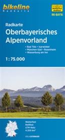 Esterbauer Verlag - Bikeline Radkarten: Bikeline Radkarte Oberbayerisches Alpenvorland