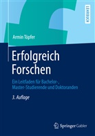Armin Töpfer - Erfolgreich Forschen