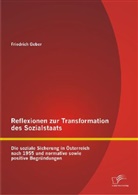 Friedrich Geber - Reflexionen zur Transformation des Sozialstaats