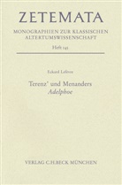 Eckard Lefèvre - Terenz' und Menanders Adelphoe