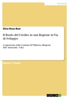 Elisa Rosa Buzi - Il Ruolo del Credito in una Regione in Via di Sviluppo