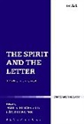 1/4nter, G195 Bader, Gunter Fiddes Bader, BADER GUNTER FIDDES PAUL S, Paul S Fiddes, Paul S. Bader Fiddes... - The Spirit and the Letter