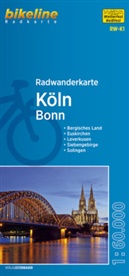 Esterbauer Verlag - Bikeline Radkarten: Bikeline Radkarte Radwanderkarte Köln / Bonn
