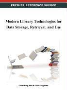 Chia-Hung Wei - Modern Library Technologies for Data Storage, Retrieval, and Use