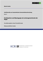 Martin Gertler - Partizipation und Mystagogie als Leistungsmerkmale der Regie