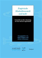 Heilemann, Heilemann, Ullrich Heilemann, Heilemann (Professor Dr.), Adol Wagner, Adolf Wagner - Empirische Makroökonomik und mehr