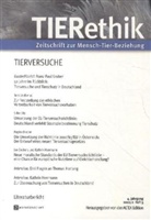 ALTEX Edition, Alte Edition - TIERethik - H.5: Tierversuche