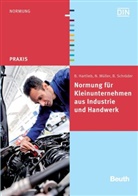 Bernd Hartlieb, Bernd (Dr.-Ing. Hartlieb, Norbert Müller, Norbert (Prof. Müller, Burkhard Schröder, DI e V - Normung für Kleinunternehmen aus Industrie und Handwerk