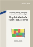 Annemari Gethmann-Siefert, Annemarie Gethmann-Siefert, Herta Nagl-Docekal, Erzsébet Rózsa, Erzsébet Rózsa u a, Elisabeth Weisser-Lohmann - Hegels Ästhetik als Theorie der Moderne