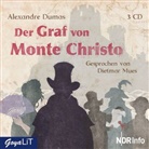Alexandre Dumas, Dietmar Mues - Der Graf von Monte Christo, 3 Audio-CDs (Audiolibro)