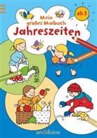 Roger De Klerk, Roger de Klerk, Angela Wiesner - Mein großes Malbuch - Jahreszeiten