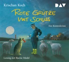 Krischan Koch, Bjarne Mädel - Rote Grütze mit Schuss. Ein Küstenkrimi, 4 Audio-CD (Hörbuch)