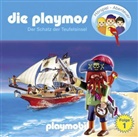 Simon X Rost, Simon X. Rost, Nicolas Artajo, Nicolás Artajo - Die Playmos, Audio-CDs - Folge.1: Die Playmos - Der Schatz der Teufelsinsel, 1 Audio-CD (Audio book)