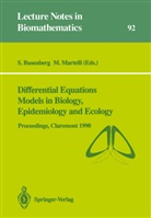 Stavro Busenberg, Stavros Busenberg, Martelli, Martelli, Mario Martelli - Differential Equations Models in Biology, Epidemiology and Ecology