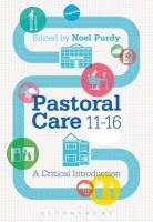 Noel Purdy, Noel Purdy - Pastoral Care 11-16